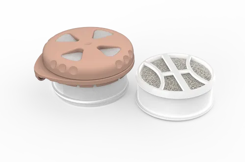 Freevent DualCare met HME Cassette 22 mm