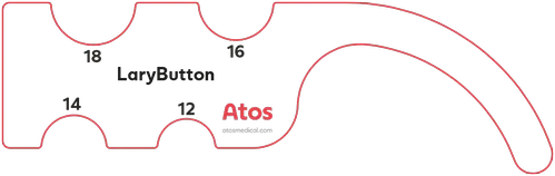Stoma Sizing Guide LaryButton | Ref 7135